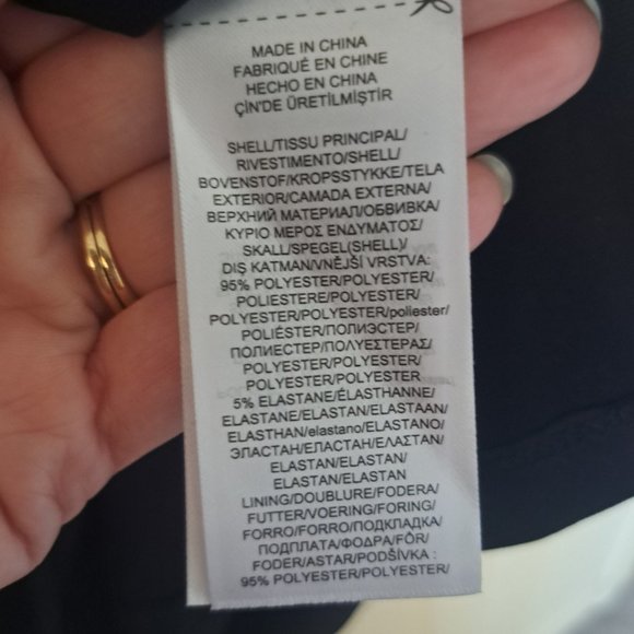 NWT Lauren Ralph Lauren women's black surprise sheath dress Size 10P - Picture 6 of 10